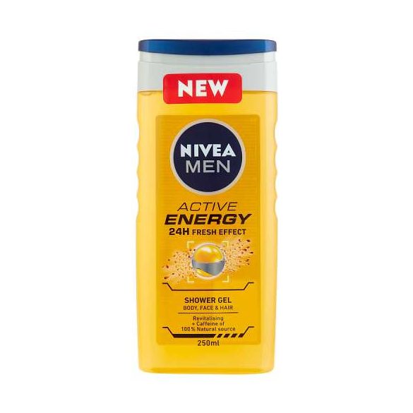 NIVEA MEN tusfürdő 250 ml Active Energy
