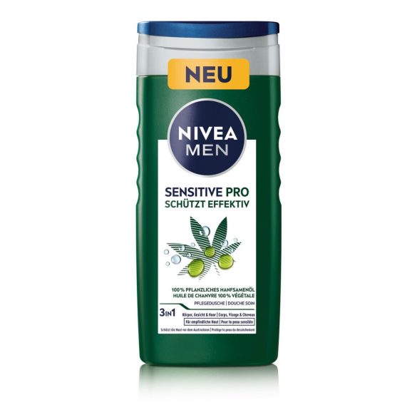 NIVEA MEN tusfürdő 250 ml Sensitive Pro Ultra-Calming
