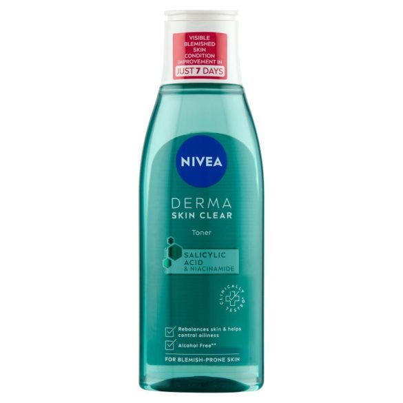 NIVEA Derma Skin Clear Arctisztító Tonik 200 ml
