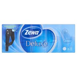   Zewa Deluxe papírzsebkendő 3 rétegű 10x10 db illatmentes limitált kiadású