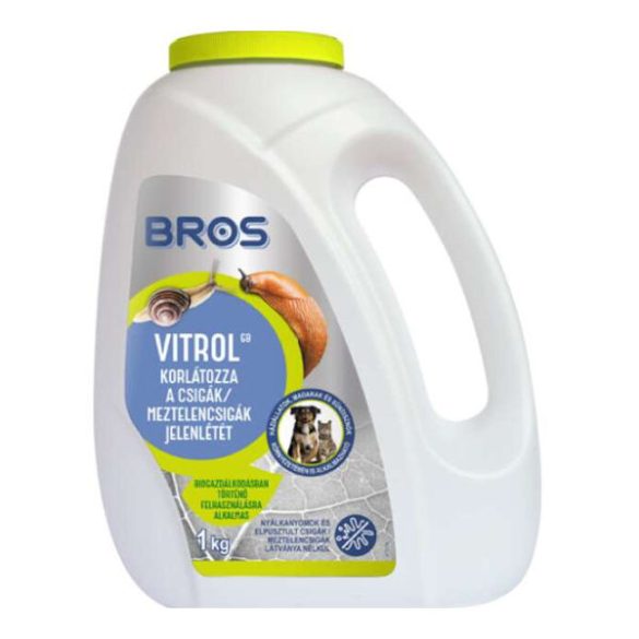 Bros Vitrol GB csigaölő granulátum 1 Kg B1941