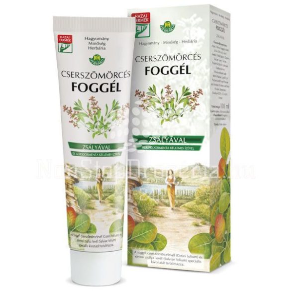 Herbária Cserszömörcés foggél zsályával 100ml