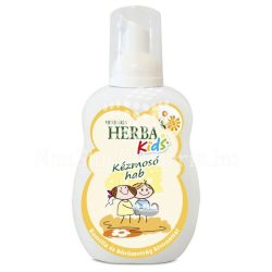   Herba Kids kézmosó hab (kamilla és körömvirág)citromsárga 250ml